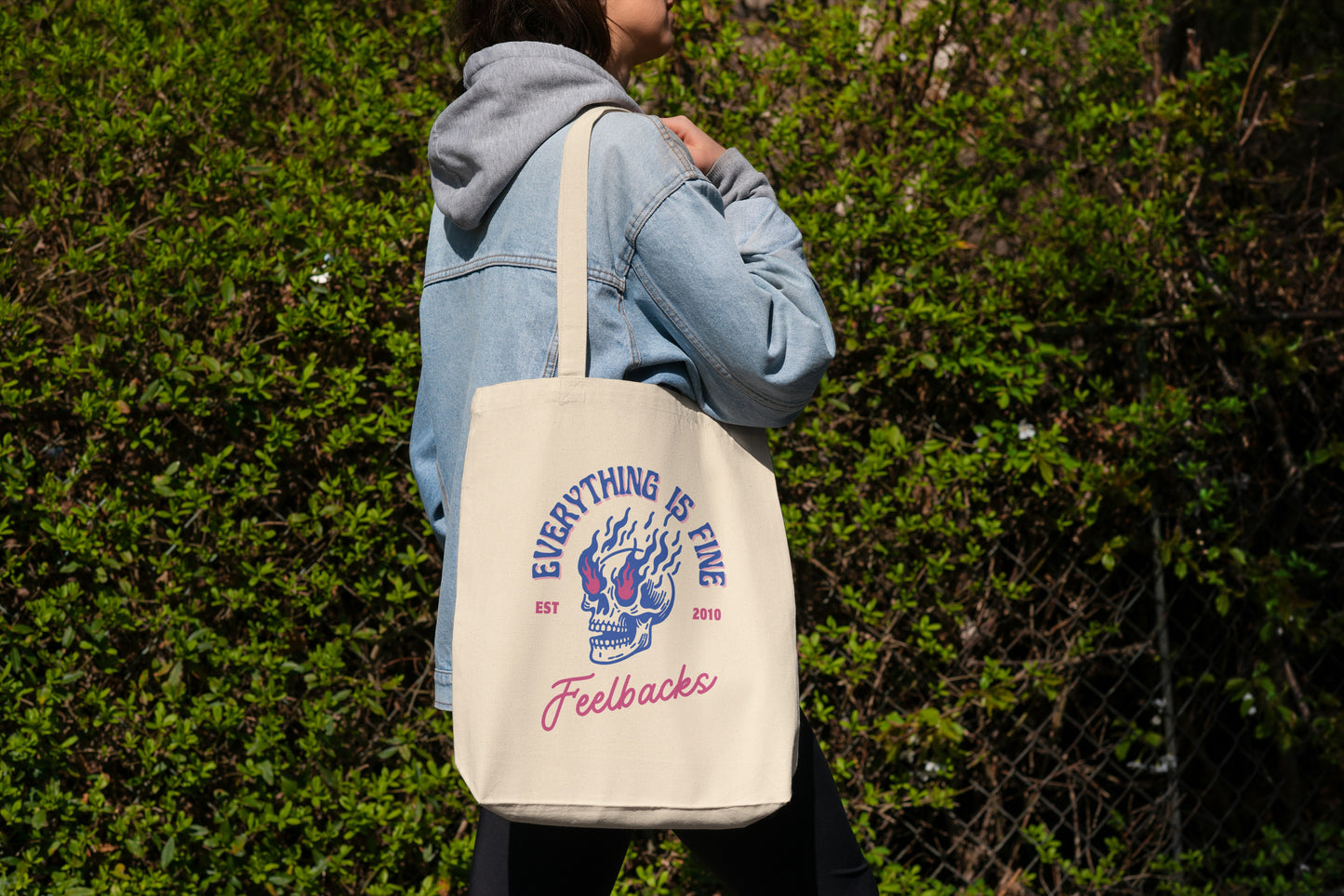 Feelbacks Tote Bag Est 2010